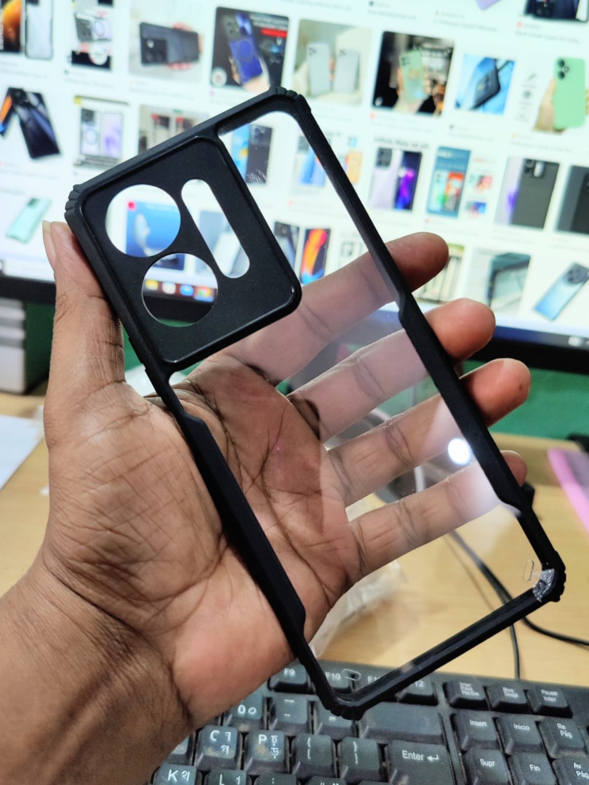 For Infinix Hot 30 5G Xundd Airbags Soft TUP Bumper Shockproof Shell Back Clear Camera and Screen Protective Phone Cover