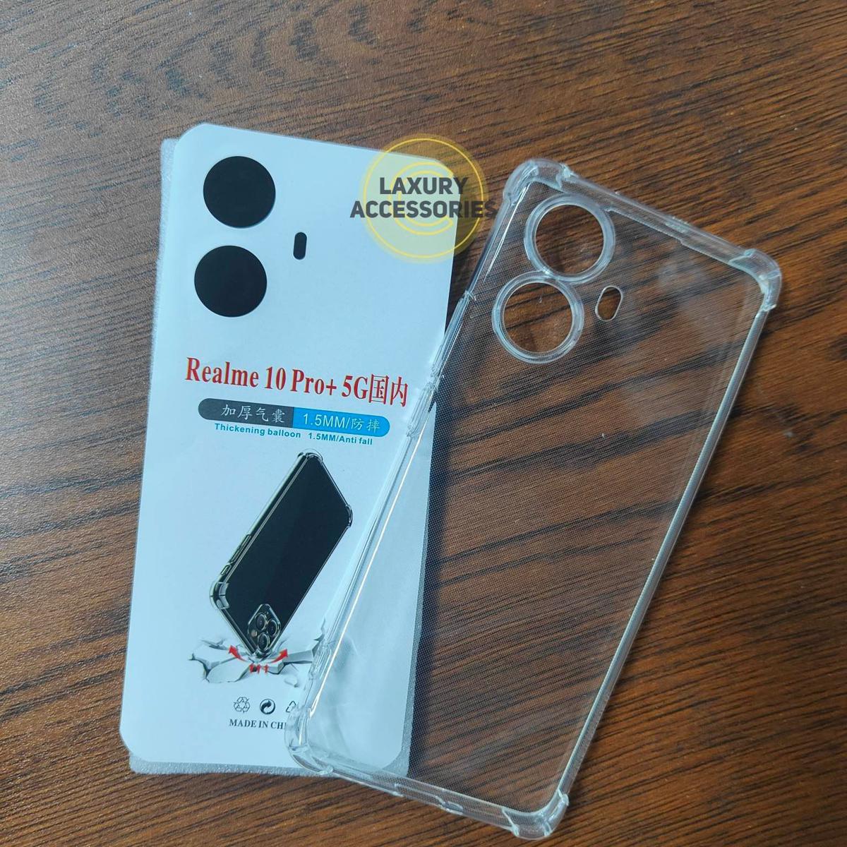 transparent back cover for REALME 10 Pro PLUS 5G/REALME 10 Pro + 5G