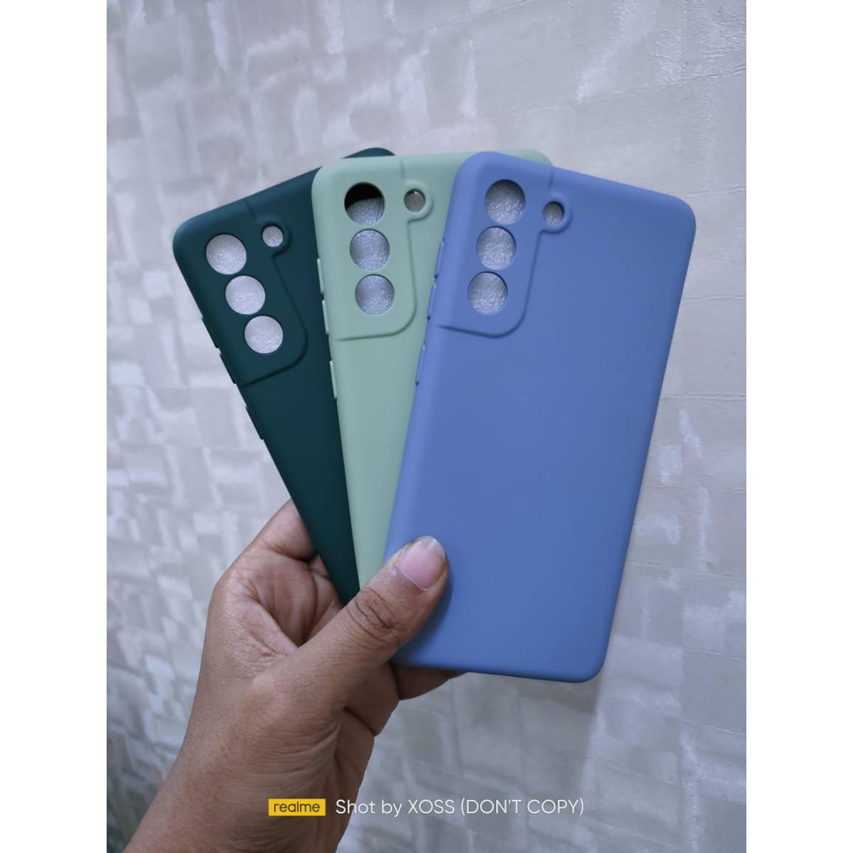 FOR SAMSUNG GALAXY S21 FE 5G PREMIUM SILICONE BACK COVER ( INBOX FOR COLOR CHOOSE )