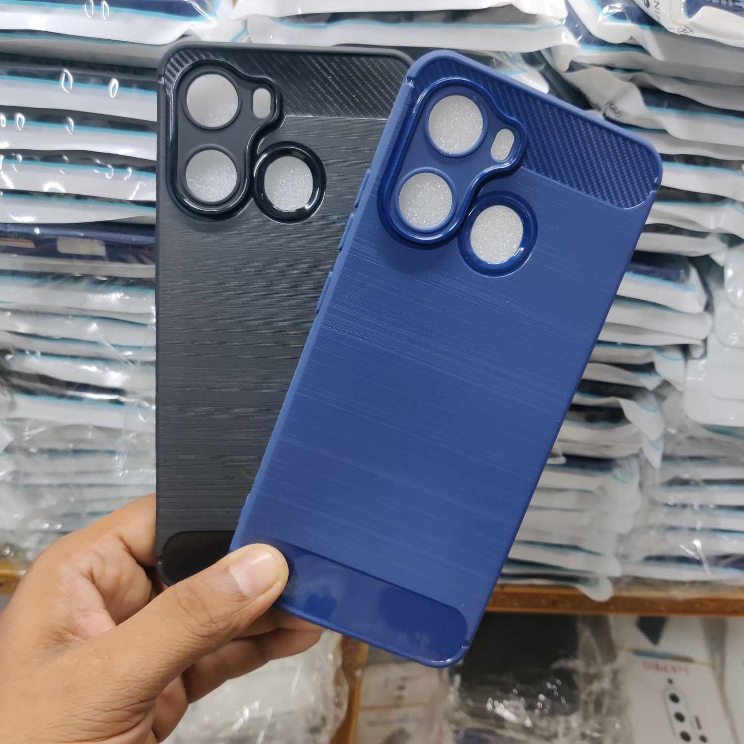 For Itel P40 Heavy Strong Liquid Silicone Soft Gel Rubber Shockproof Cover Case For Itel P40 Phone Back Cover
