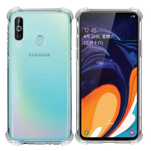 transparent back cover for samsung galaxy m40 / a60