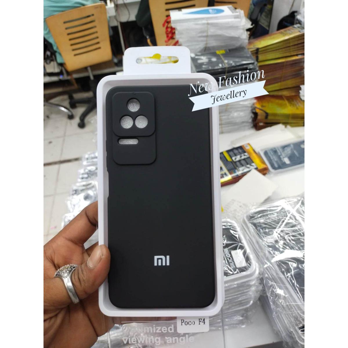 For Xiaomi Poco F4 Silicon Mobile Back cover