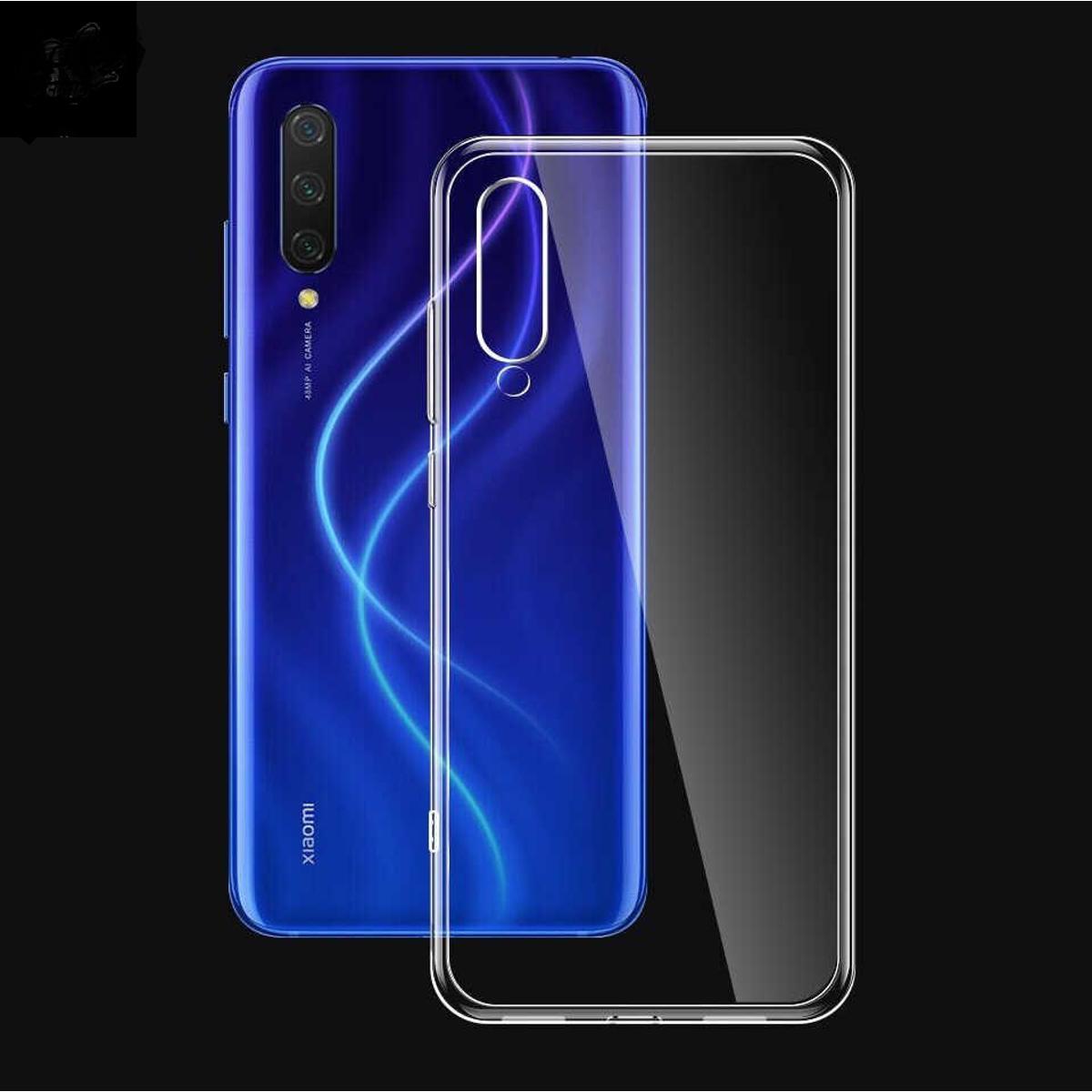 Clear Tpu Flexible Back Cover For Mi CC9E / A3