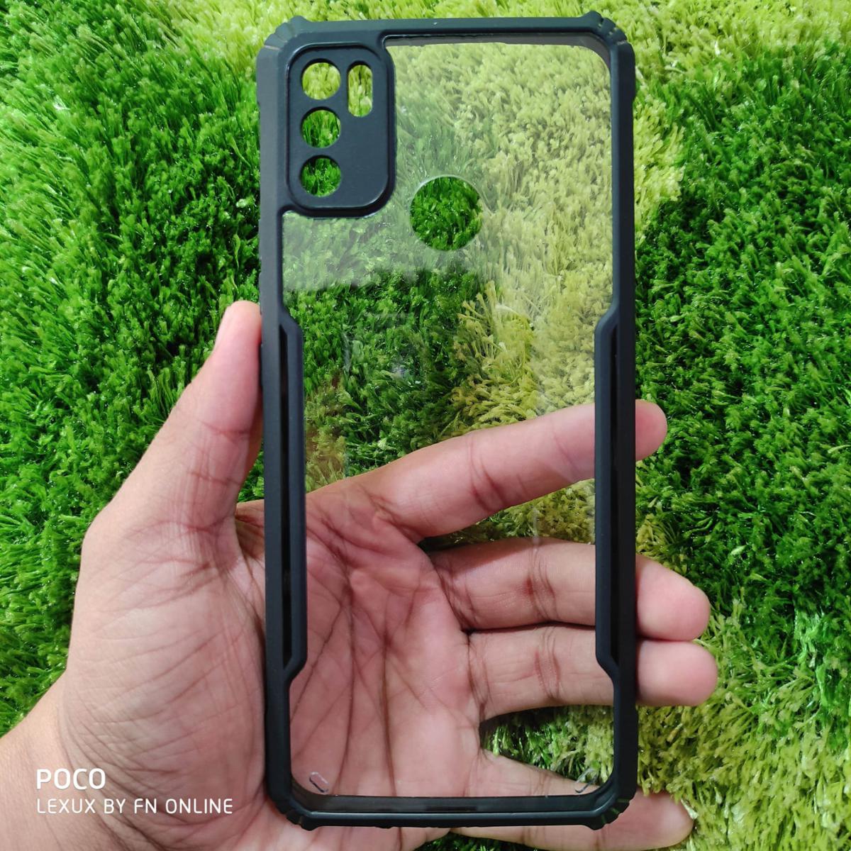 For Tecno Spark 6 Air Shockproof Bumper Cover Spark 6 Air Backpart - Camera - Phone Back Cover (Back Case Cover For Smartphone)