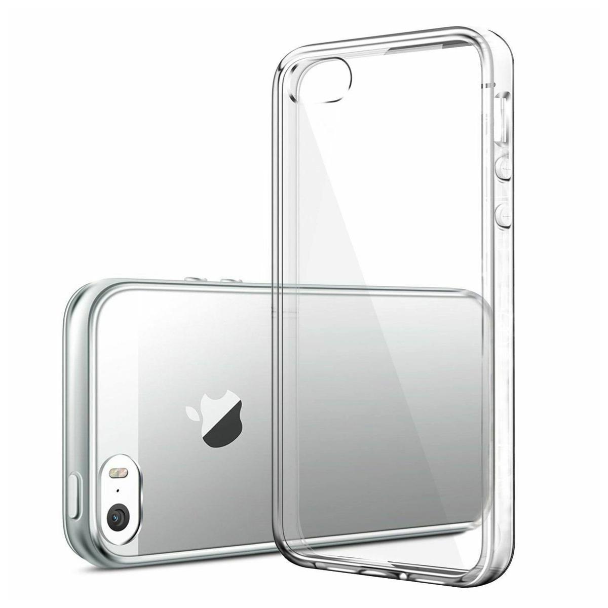 Back Case For iPhone 5 Transparent Cover Tpu Back Case