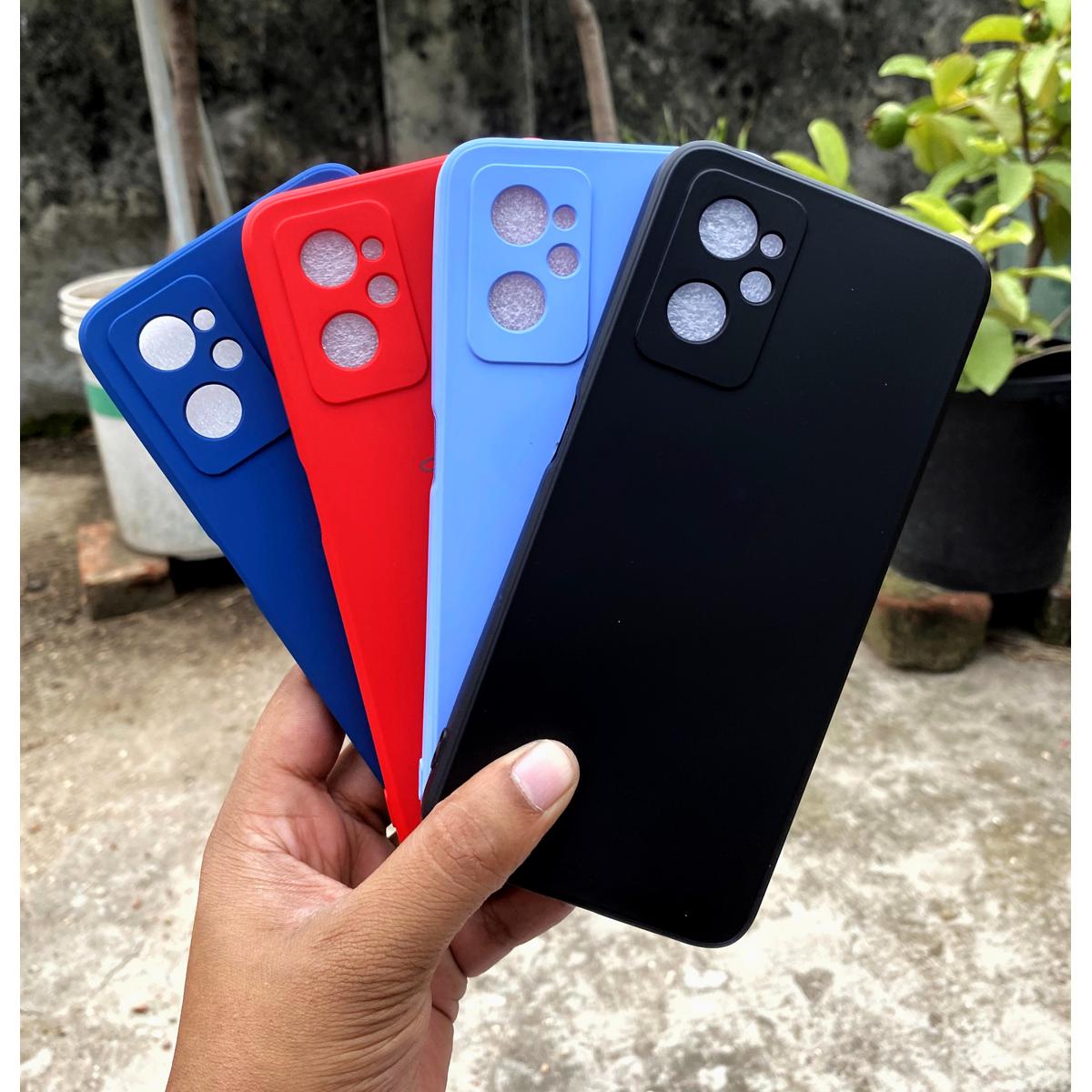 For Realme 9i Luxury Silicone Protect Back Cover Soft Case - Phone
