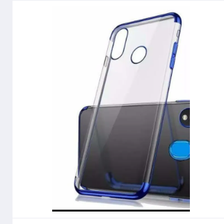 For Huawei y6s Flexible Soft Rubber Edge Plating Crystal Clear Slim Protective Jelly Case Anti-yellowing Transparent Back Cover