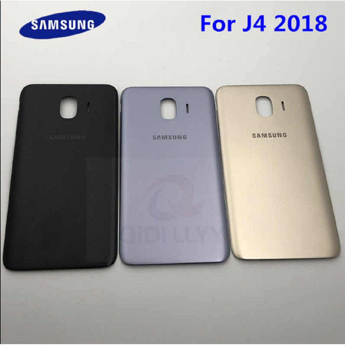 Samsung J4 replacment back battery cover door panel / samsung J4 backshell / Samsung J4 back cover
