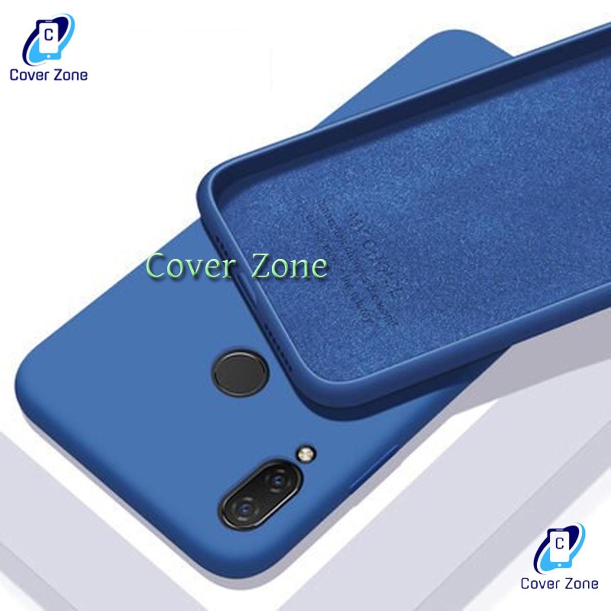 For Huawei Y9 2019 Case Soft Sandstone Slim Matte Cover Liquid Silicone Case For Huawei Y9 2019 Back Cover Case - Camera - Phone Back Cover