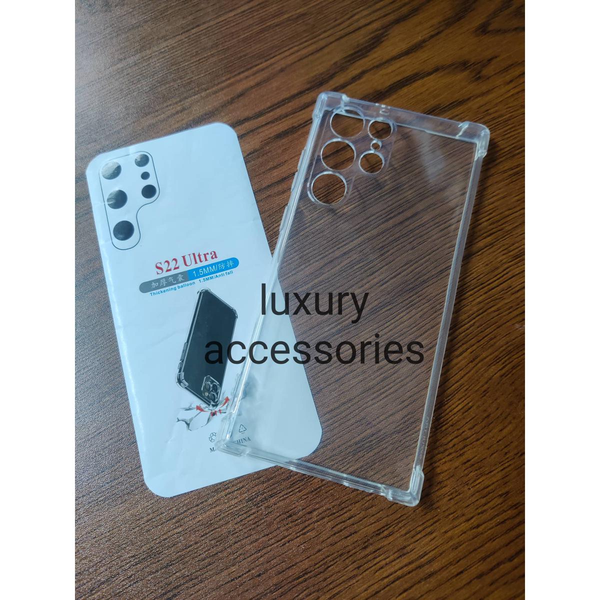 for samsung galaxy s22 ultra clear transparent back cover
