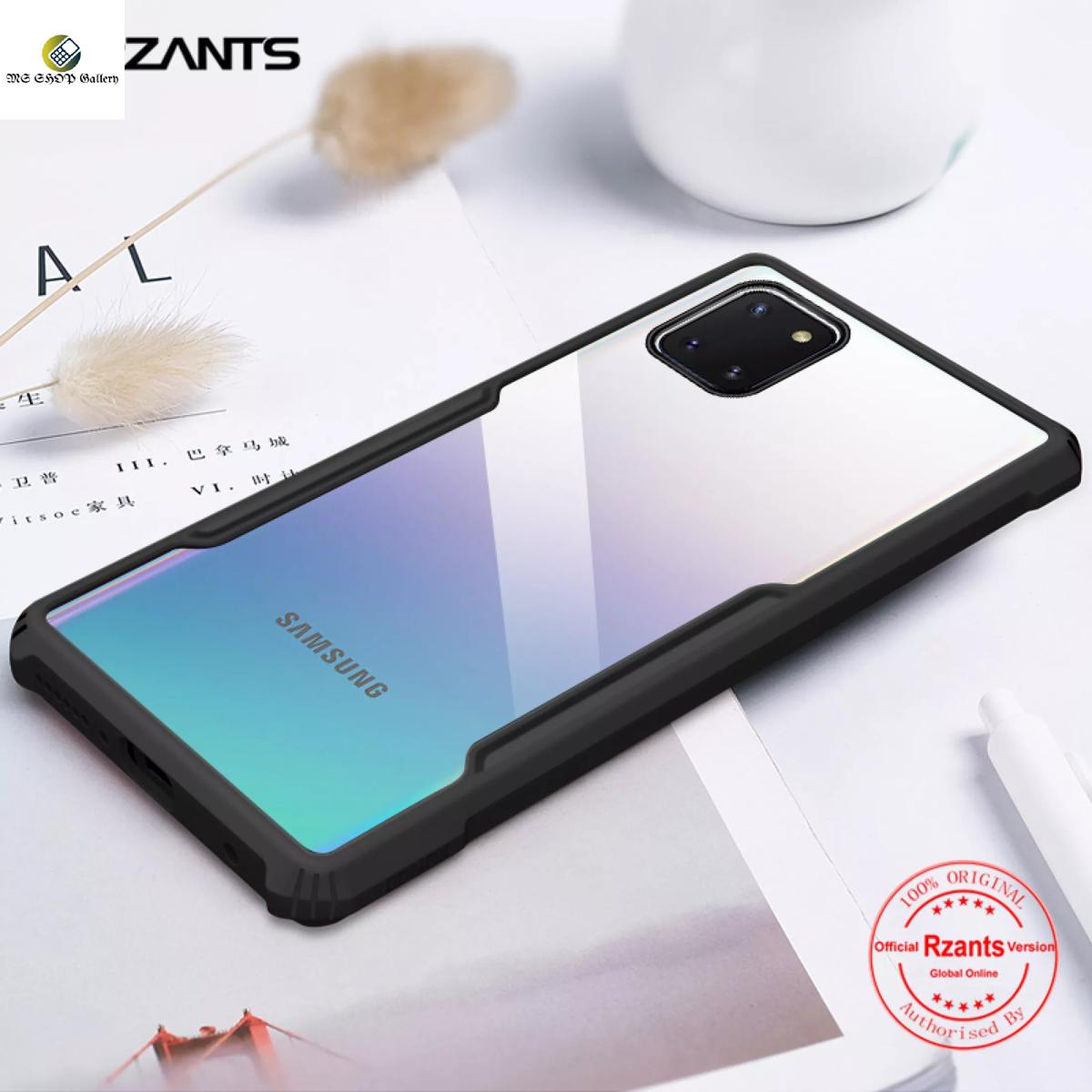Samsung Galaxy Note 10 Lite Hard Case Transparent Silica Gel Matte Shockproof Slim Thin Cover Phone Casing - মোবাইল ফোন - Phone - Camera