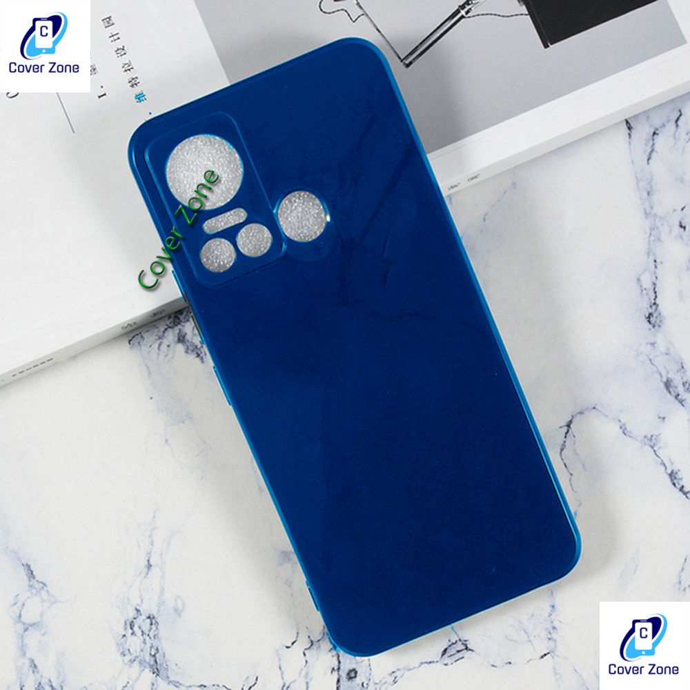 For Itel Vision 5 Matte Finish Silicone with Inside Fiber Cloth Phone Back cover