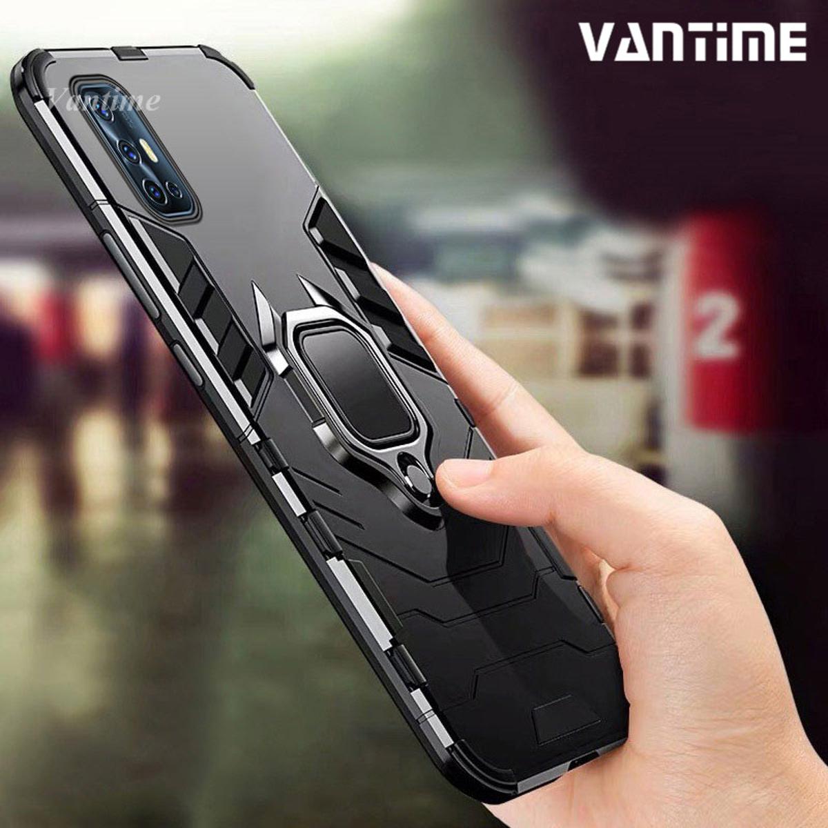 Vantime for Vivo v17 hard shockproof stand Holder cover