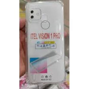 Itel Vision 1 Pro  Clear Soft TPU Ultra-Thin Transparent Mobile Back Cover