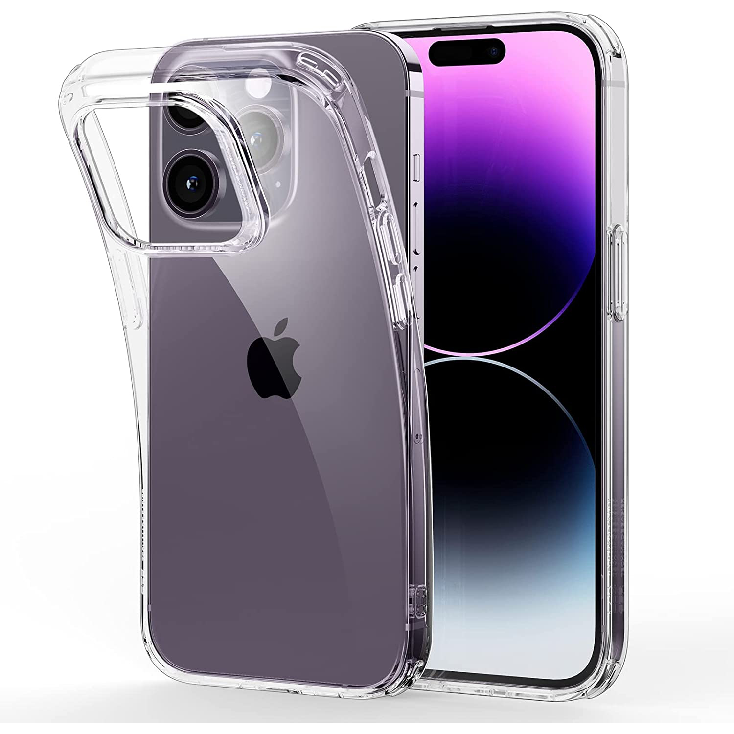 For iPhone 14 Pro Transparent Clear Silicon Tup Back Cover Phone Cases phone cover Pani Cover
