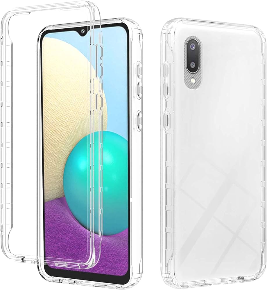 For Samsung Galaxy A02 / M02 TPU Back Cover Shockproof Silicone Bumper - Transparent Phone Case pani Cover