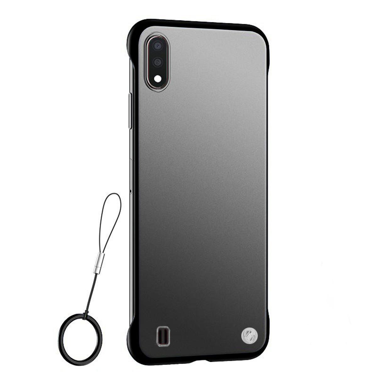 Samsung Galaxy A01 case Cover Ultra-thin frameless Ring Design transparent matte Back Case