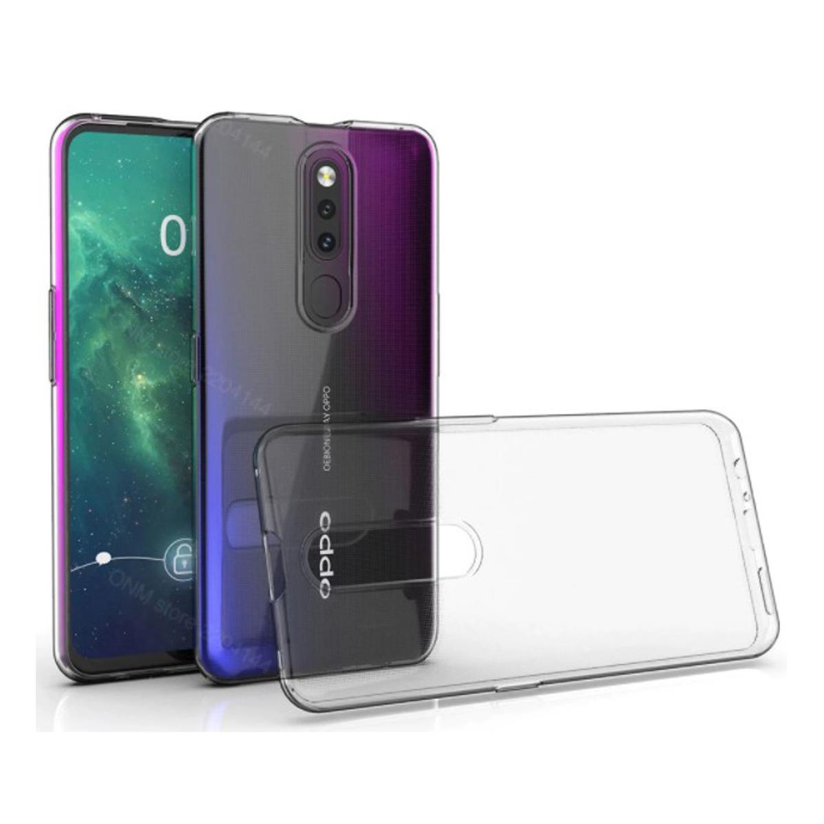 Back Case For OPPO F11 Pro Transparent Cover Tpu Back Case