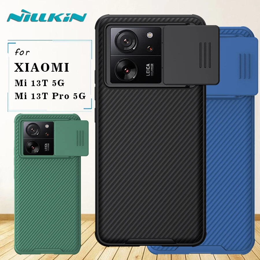 for Xiaomi Mi 13T / 13T Pro 5G Case Nillkin Camshield Pro Lens Camera Protector Shockproof Back Cover For Xiaomi Mi 13T Pro 5G