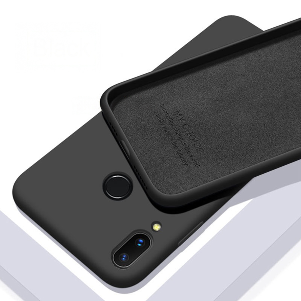 For Samsung Galaxy A20 / A30 Strong Liquid Silicone Soft Gel Rubber Shockproof phone Case back cover