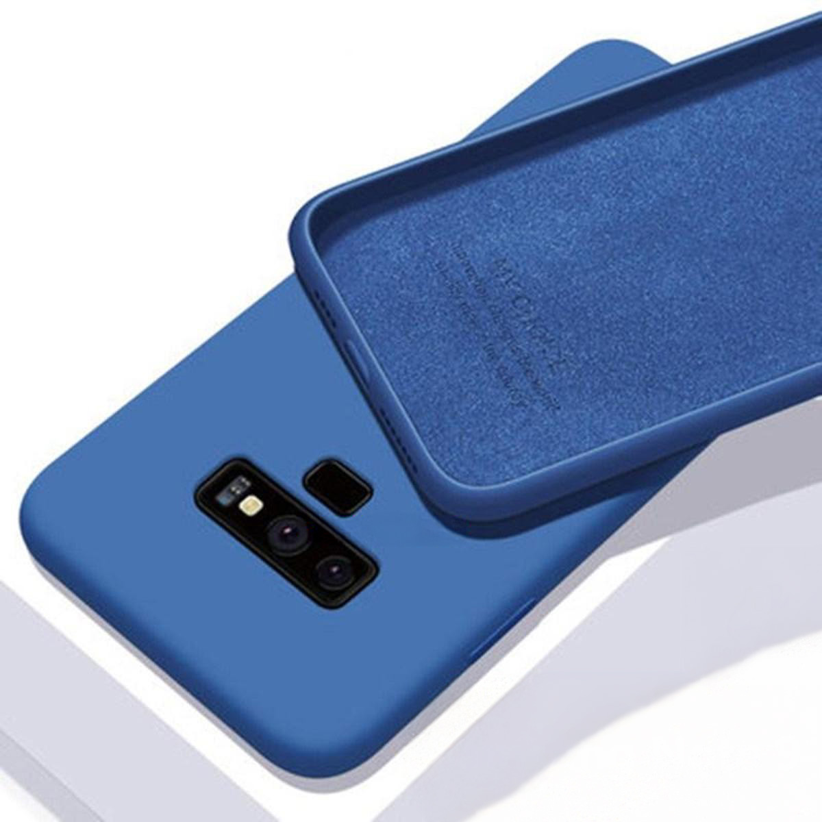 Samsung Galaxy Note9 Liquid Silicone Shockproof Soft Case - Macaron Color