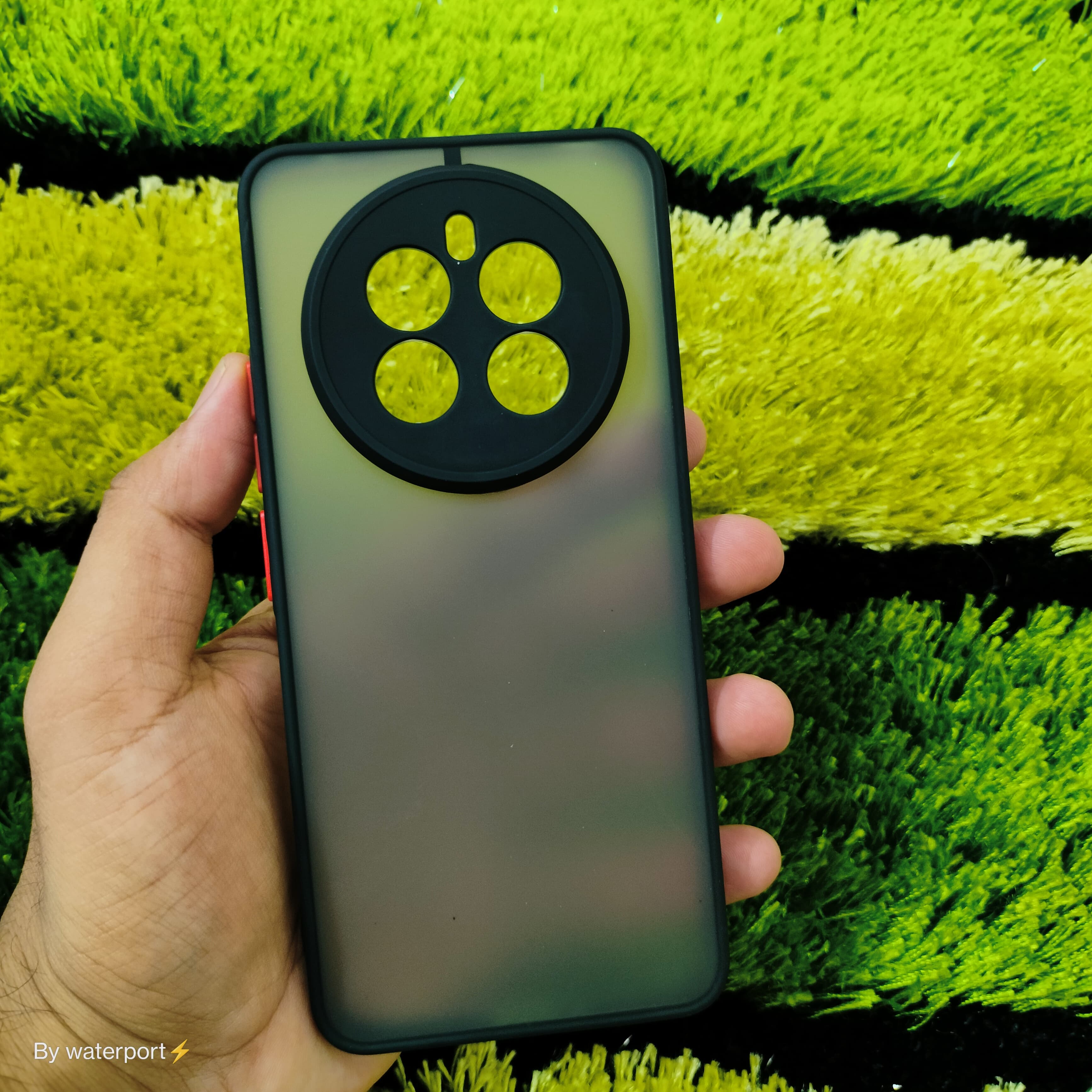 Realme P1 5g / Realme 12 4g / Narzo 70 / Realme 12+ Matte Finished Smoky With Camera Bump Protective Hard Case Back Cover Realme12+ Back Case
