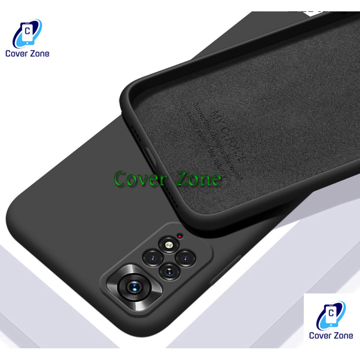 Heavy-Duty Liquid Silicone Soft Gel Rubber Shockproof Cover Phone Case for Xiaomi Redmi Note 11 - Ensures Comprehensive Phone Safety