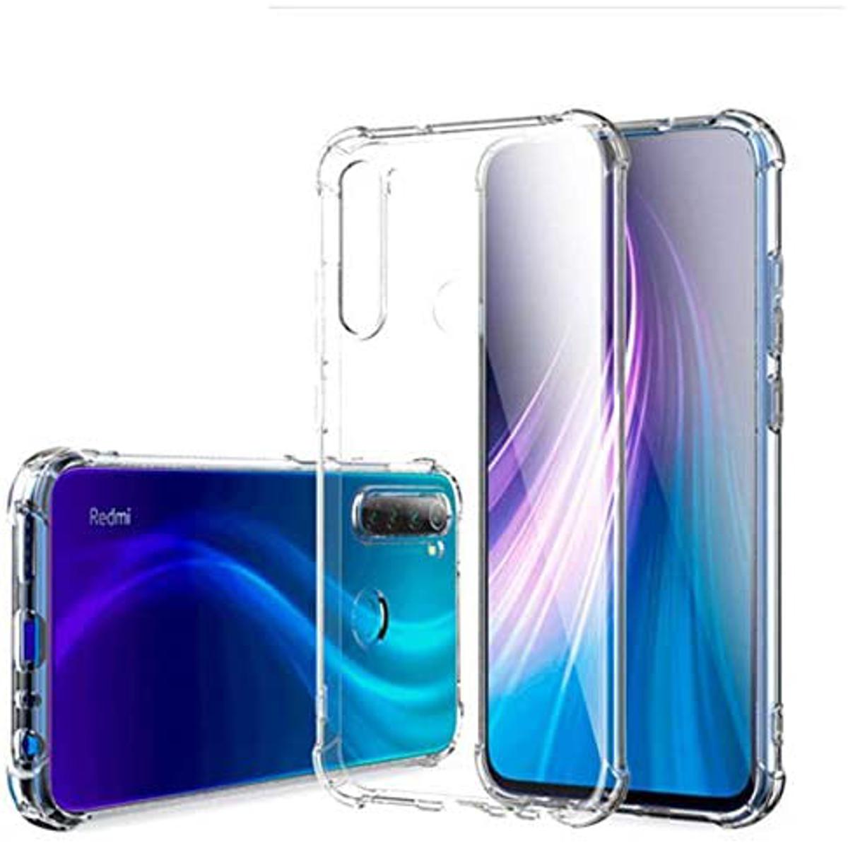 transparent back cover for xiaomi redmi note 8