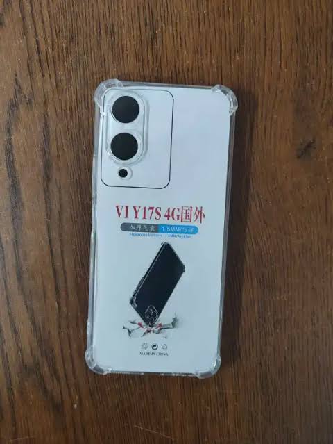 For Vivo Y17S Shockproof TPU Bumper Clear Soft Silicone Acrylic Mobile Phone Case For Vivo Y17S [ Pani Cover ] Back Cover