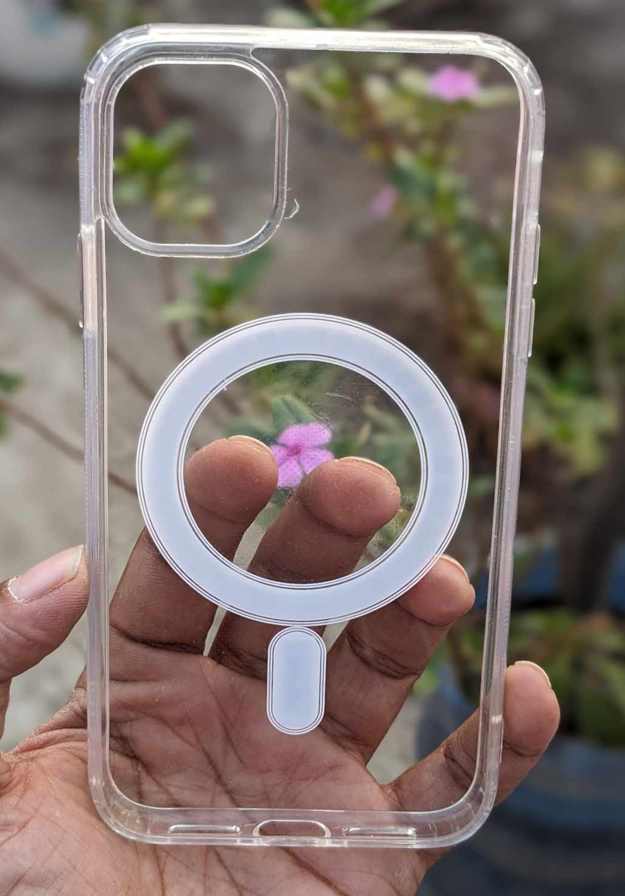 For Apple iPhone 11 Magsafe Magnetic Wireless Charging Case Clear Shockproof Soft Silicone Protect Back Cover