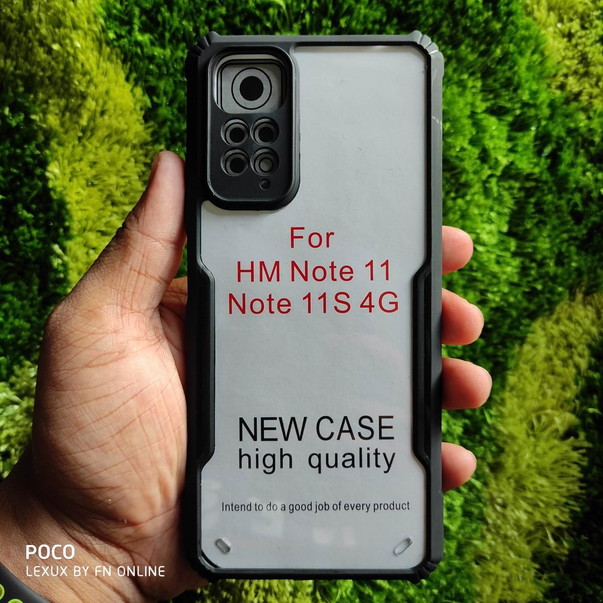 For Redmi Note 11, Note 11S 4G Shockproof Bumper Cover - Camera