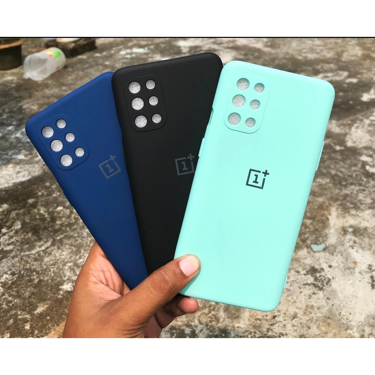 For Oneplus 8T Luxury Silicon Protect Back Cover Soft Case For Oneplus 8T - Phone Back Cover - Camera
