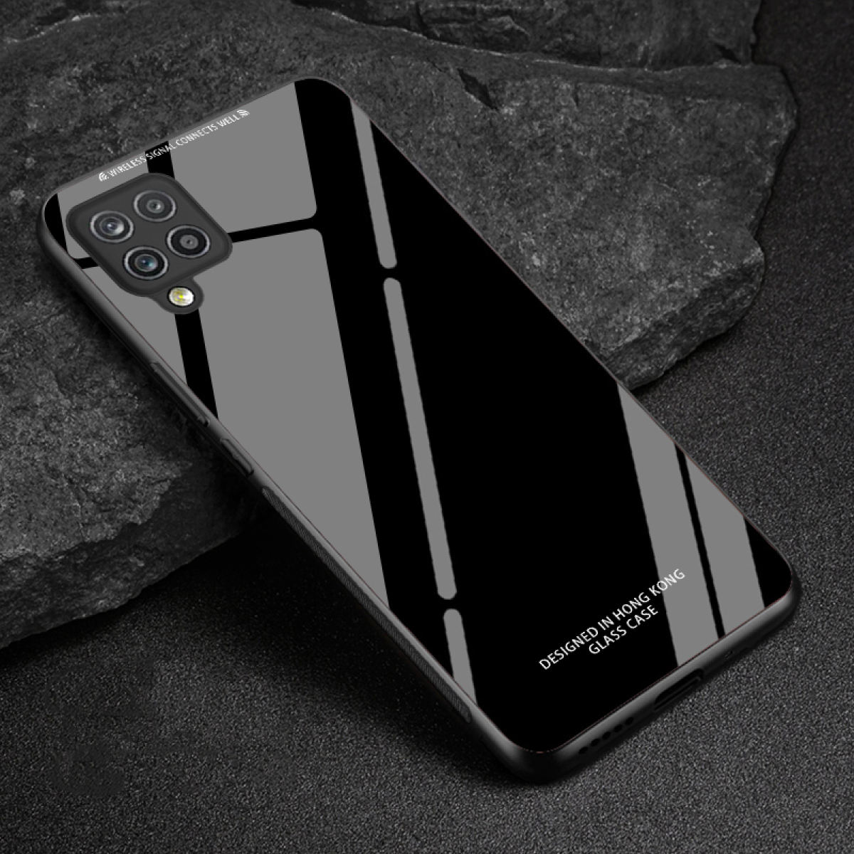 Samsung galaxy m12  Premium Quality  Glass Case  Back Cover