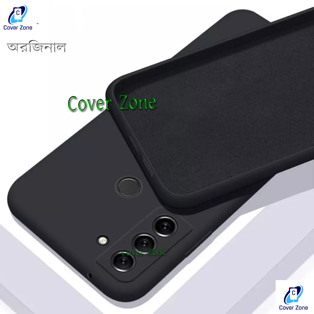 For Tecno Pop 5 LTE Super quality Liquid Silicone Back cover phone Case