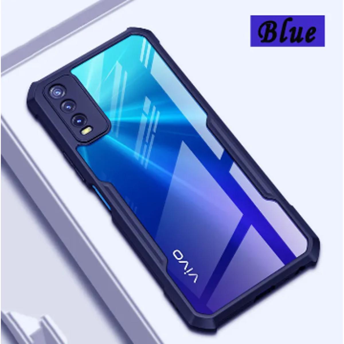 Vivo Y20 / Y20I Shockproof Airbag Protective Mobile Cover Back Cover Casing - Phone Back Cover - Phone - Camera - Redmi Note 11 Back Cover