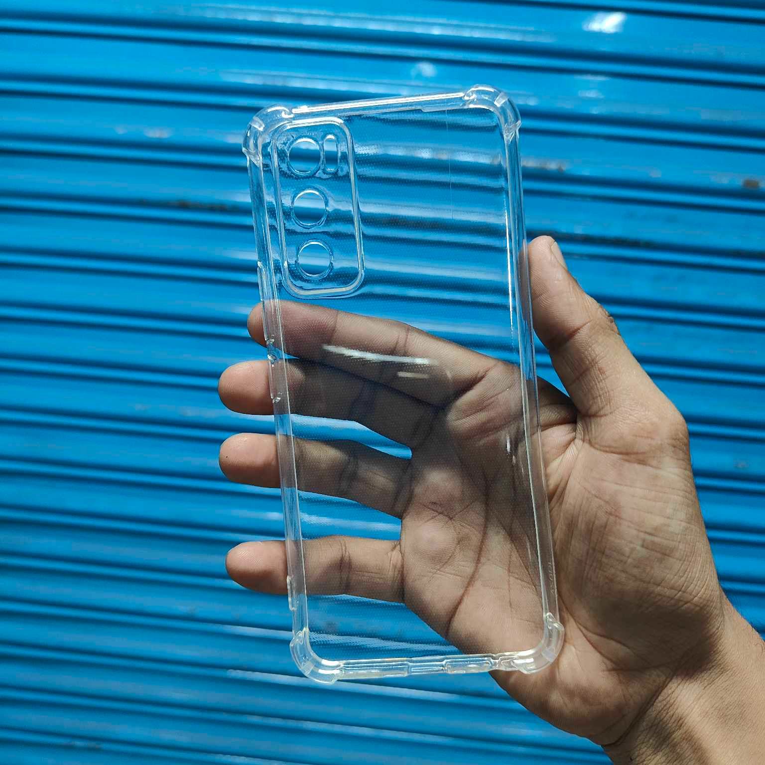 Transparent back cover for vivo v20se