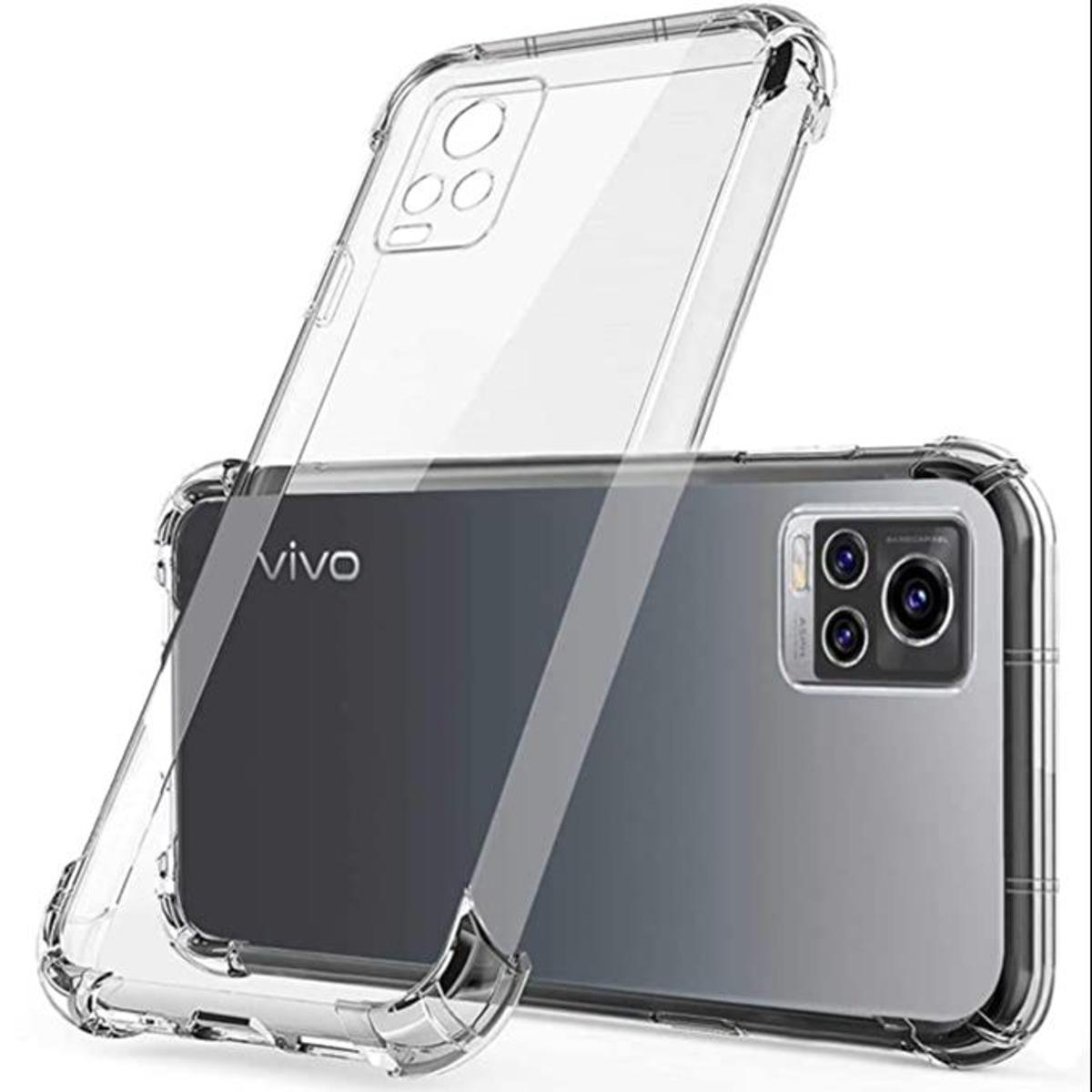 Vivo V21e / Vivo Y73 2021 Soft Silicone TPU Transparent Back Cover With Camera Protection