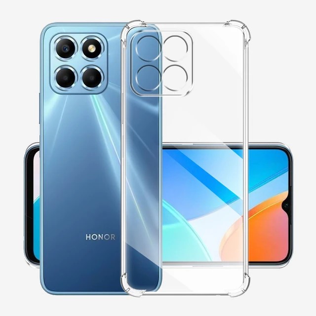 for honor x8 /x6 5g soft clear transparent back cover