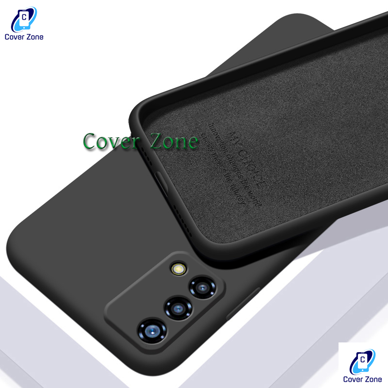 Oppo F19 A74 A95 Liquid Silicone Shockproof Cover Heavy Strong Gel Rubber Back Case - Durable and Reliable - Phone (Back Case Cover For Smartphone)