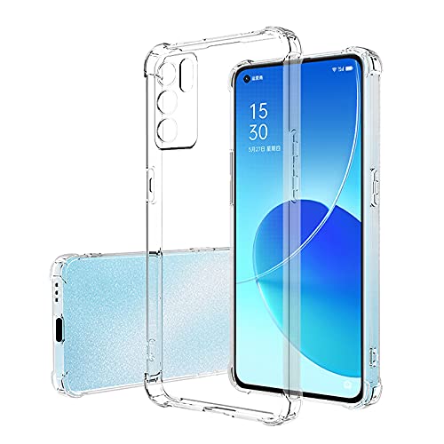 Premium Soft Transparent Back Case Cover for Oppo Reno 6 4g