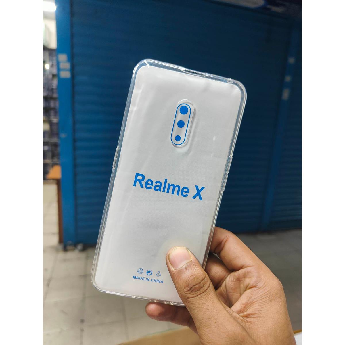 transparent back cover for realme x