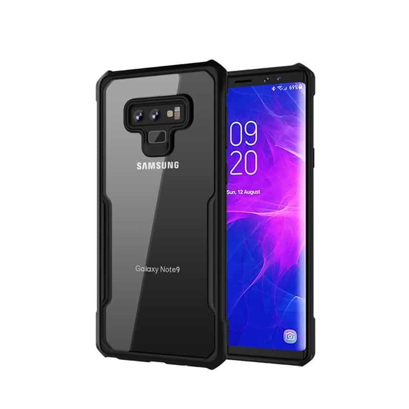 For Samsung Galaxy Note 9 Transparent bumper Back Cover Xundd Hard Phone Case