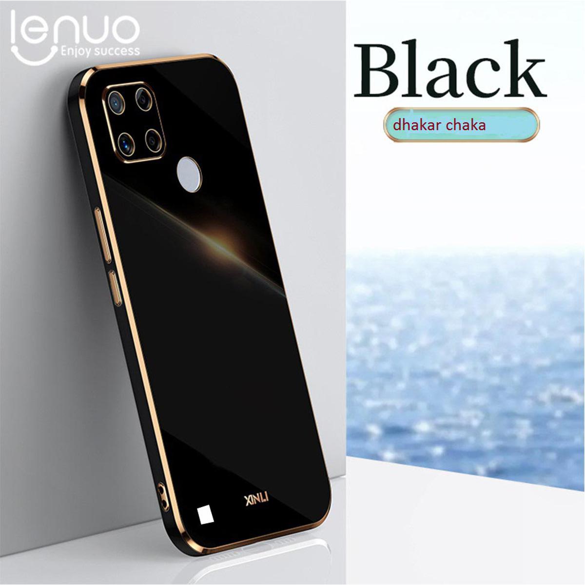 Symphony ATOM 2 Luxury 6D Plating Soft Casing Silicone Square Frame Phone Case For Symphony ATOM II Back Cover - Camera
