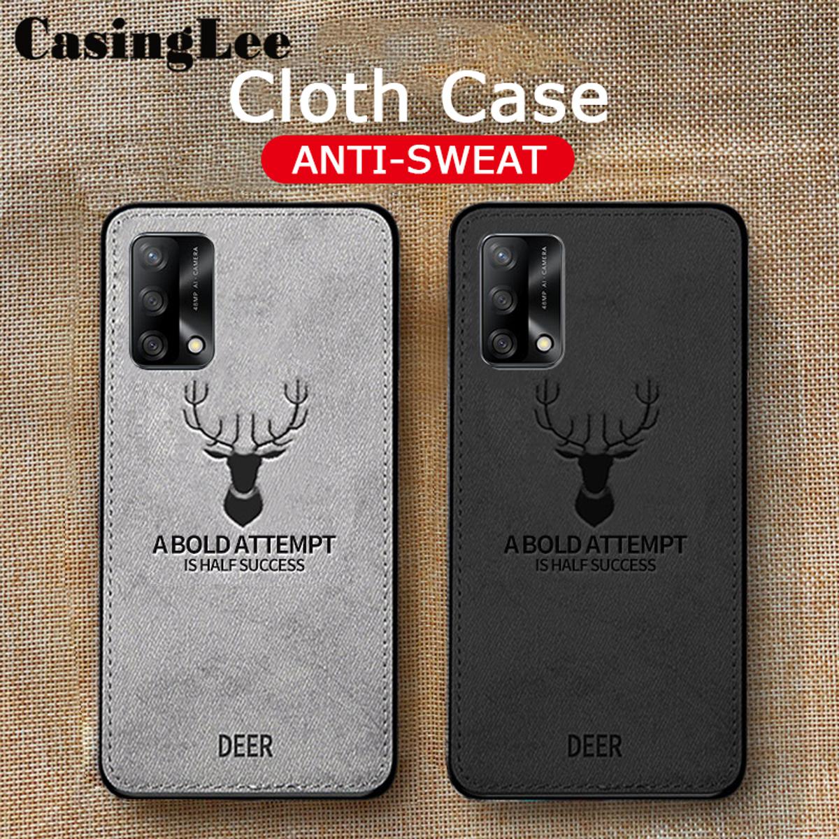 Casinglee for Realme GT Master Edition Case Slim Hybrid matte Deer Elk Design Cloth Phone cover for Realme GT Master Edition case cover