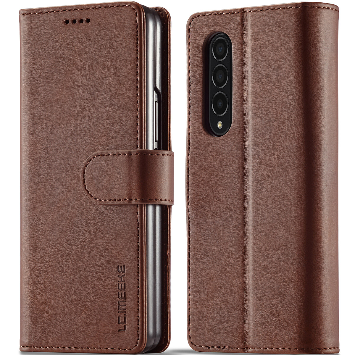 【Lejia】Lthmy for Samsung Galaxy Z 5G 5G premium PU leather magnetic card flip stand cover