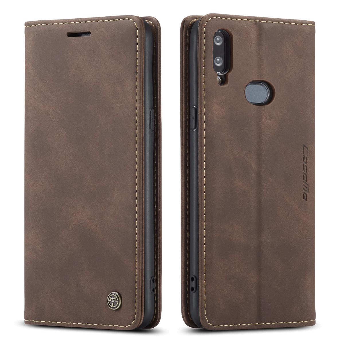 High quality R magnetic flip leather case for Samsung Galaxy A10s phone case wallet card cover