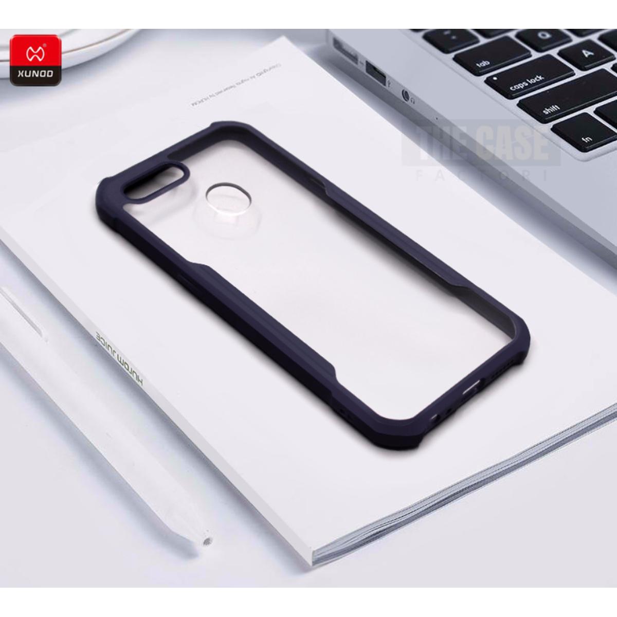For Honor 9 Lite Xundd Hard Clear Acrylic Shockproof TPU Bumper Mobile Phone Case Back Cover