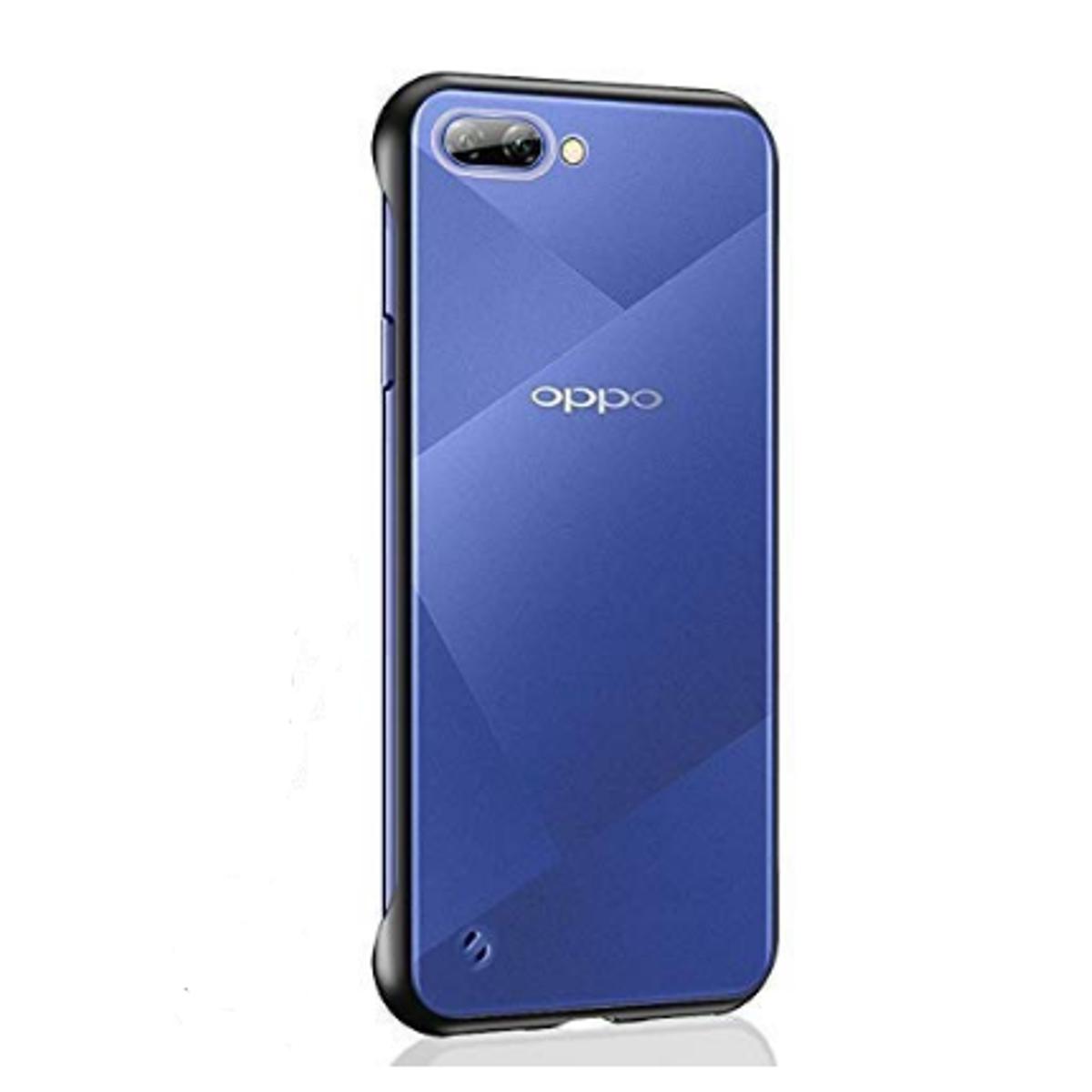 For Realme C2 Case Cover Frameless Matte Transparent Back Cover