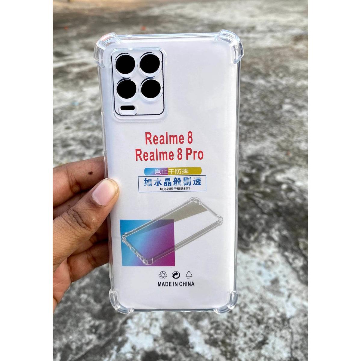 Realme 8 / Realme 8 Pro Shockproof Transparent Liquid Cristal Clear Soft