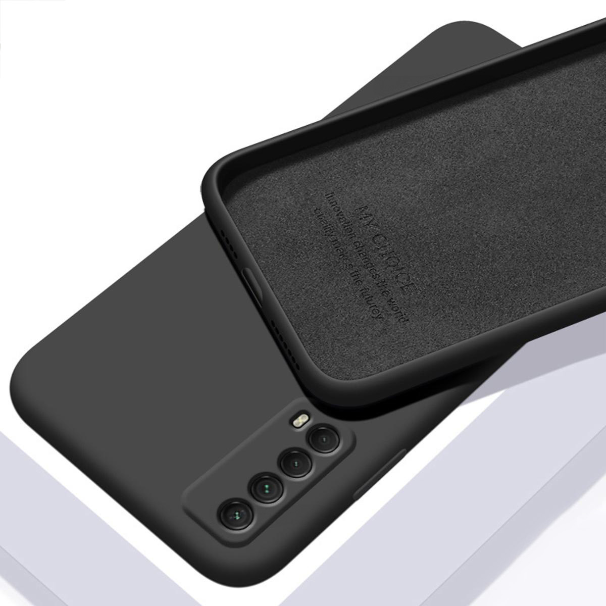 Huawei Y7A / Huawei P Smart 2021 New Liquid Silicone Soft Gel Rubber Shockproof